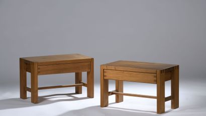Pierre CHAPO (1927 - 1987)
Paires de tables...