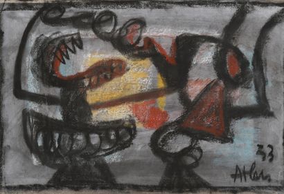 Jean-Michel ATLAN (1913-1960)
Untitled, 1953
Pastel...