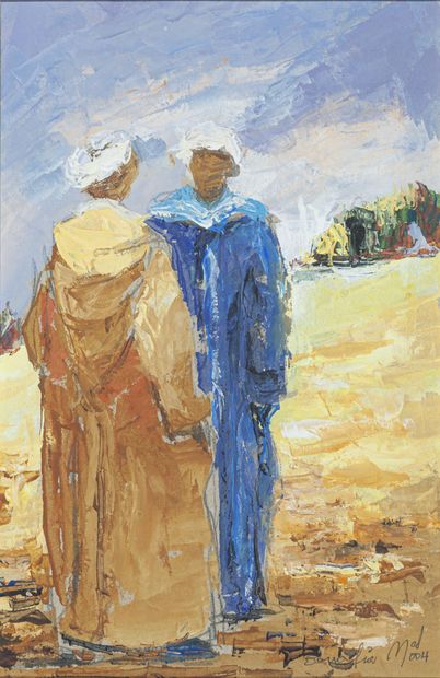 null Mohamed BOUAFIA (1939)

Marocains de dos - Marocains discutant

Deux aquarelle...