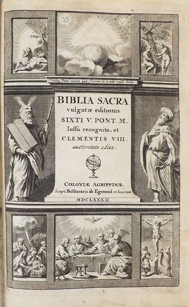 null # [BIBLE]. Biblia sacra vulgatae editionis sixti Pont. Max. jussu recognita...