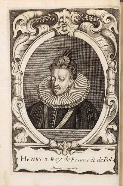 null L'ESTOILE (Pierre de). JOURNAL DE HENRI III - Paris, veuve de P. Gandouin, La...