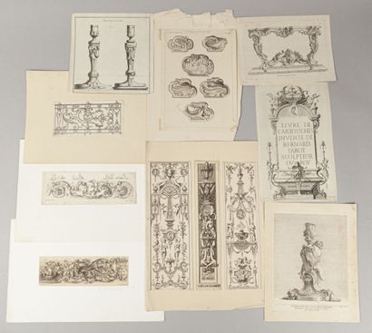 null Bérain and various ornamentalists

Set of etchings of about thirty pieces mostly...