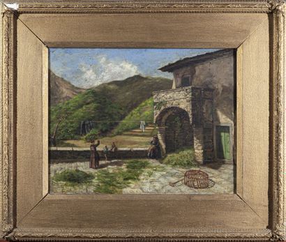 null 19th century ENGLISH school

Summer in Apennines

Oil on canvas, traces of signature...