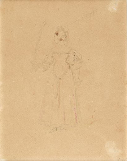 null 19th century FRENCH school, entourage of Horace VERNET (1789-1863)

Woman in...