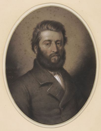 null Eugène GIRAUD (1806-1881)

Portrait d'homme

Crayon et craie, signé à droite,...