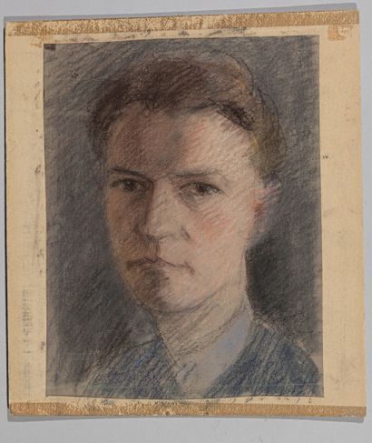 Pierre Thévenin (1905-1950) 
Autoportrait,...