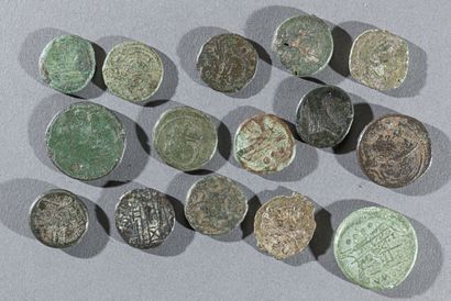 REPUBLIQUE ROMAINE

Lot de 15 monnaies: Monnayage...