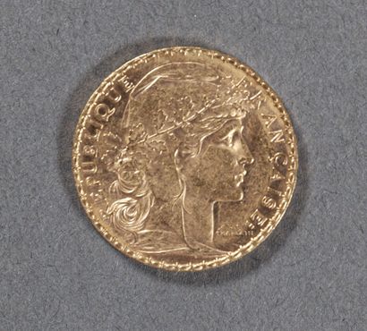 null FRANCE

Une pièce de 20 francs or au coq, 1909

Poids : 6,4 g