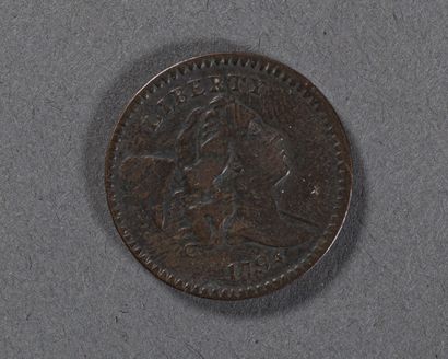 null USA

Liberty Half Cent, 1794, bronze, small edge letters (petites lettres sur...
