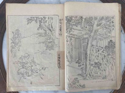 null Tani Buncho (1763-1841)

Album with about 70 ink drawings by Tani Buncho (one...