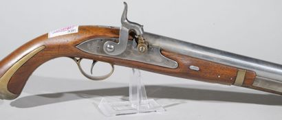 null USA

Copy of Harpers Ferry pistol, 

Wooden frame, front lock with piston marked...