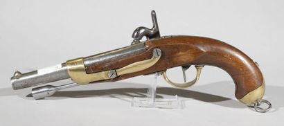 null France

Pistol model 1822 

Wooden frame with traces, lock with piston with...
