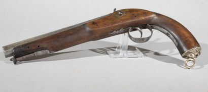 null France

Pistol of shooting with piston

Restored wooden frame, lion head cap...