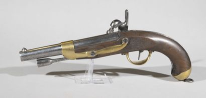 null France

Cavalry pistol model 1822 

Wooden frame, brass cap with steel ring,...