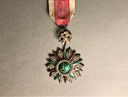 France

Order of Nicham Iftikar

In silver...