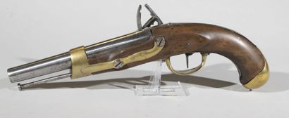 null France

Cavalry pistol model year XIII

Wooden frame, flintlock lock with illegible...