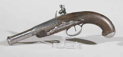 null France

Flintlock travel pistol

Wooden mounting with short barrel with silver...
