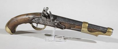 null Cavalry pistol 1763/66

Wooden frame with missing parts and slight accidents,...