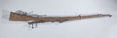 null *****Germany 

Mauser G 98 rifle entirely engraved in suite 

Exceptional rifle...