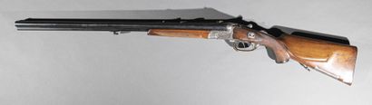 null ***** France 

Fusil Drilling calibre 16 et 9mm

Crosse bois à busc avec patch-box,...