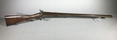 null France

Hunting rifle with piston 

Wooden stock, rear locks decorated with...