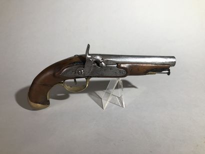 null France

Cavalry pistol model 1776 transformed with piston 

Wooden frame, cracked...