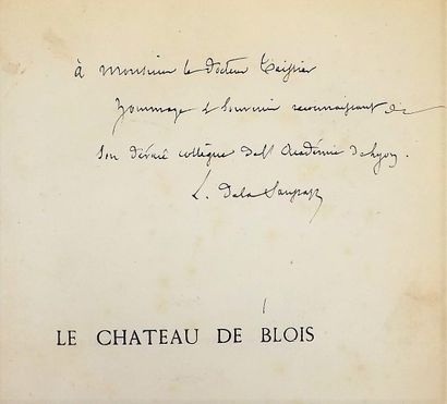 null LA SAUSSAYE (L. de). Histoire du château de Blois. Blois, Paris, Aubry (Imprimerie...