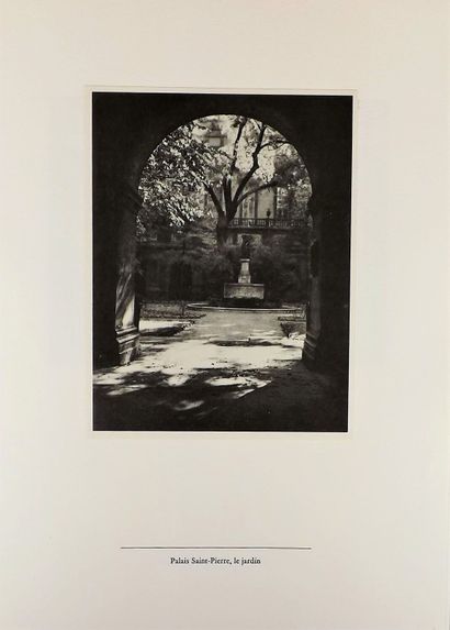 null Photographie - BLANC ET DEMILLY. Lyon, 1933. Album de photographies, texte de...