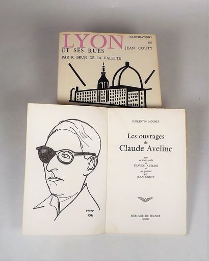null COUTY (J) - BRUN DE LA VILETTE (R). Lyon et ses rues. Lyon, Éditions du Fleuve,...