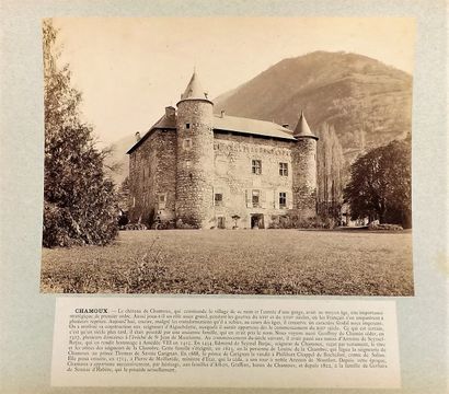 null Photographie - ROUGET (A). Monuments historiques de France (Savoie). 1 chemise...