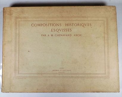 null CHENAVARD (A.-M.). Compositions historiques. Esquisses. Lyon, Imprimerie Louis...