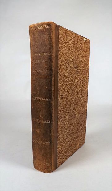 null [TERME]. Cercle littéraire. Lyon, 1824-1830. In-8, demi-basane havane, dos lisse...