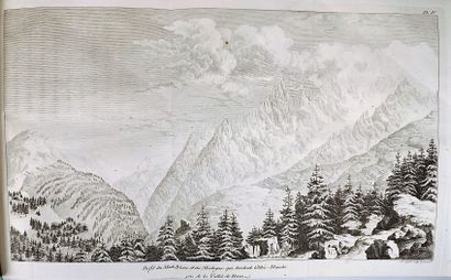 null SAUSSURE (Horace-Benedict de). Travels in the Alps, preceded by an Essay on...