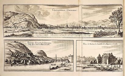 null ZEILLER (M.). Topographia Galliae... Frankfurt, Merian, 1661. In-4° of 37-[3]...