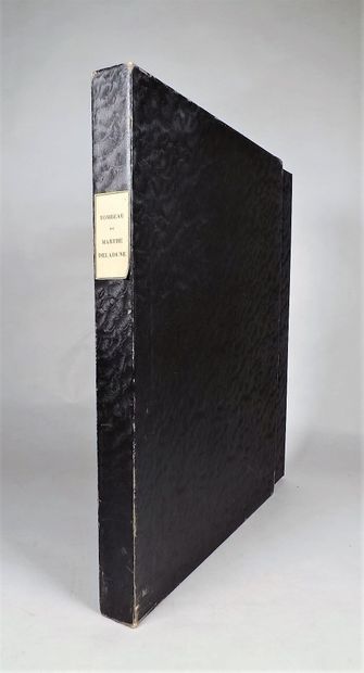 null BERAUD (H). TOMBEAU DE MARTHE DELADUNE. Paris, Editions de France, 1934. In-4°...