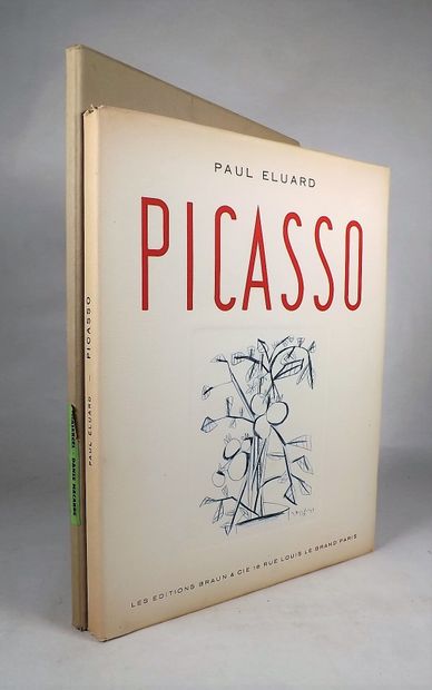 null ELUARD (P). Picasso. Dessins. Paris, Les Editions Braun, s.d. In-4° broché,...