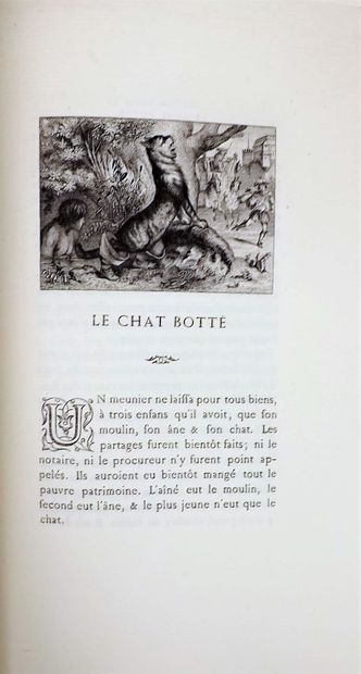 null PERRAULT (Charles). Les contes des fées, en prose et en vers... Lyon, Louis...