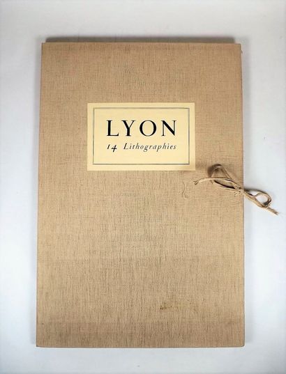 null HERRIOT (Edouard). Lyon. Paris, Le Goupy, 1934. In-folio en feuilles, sous chemise...
