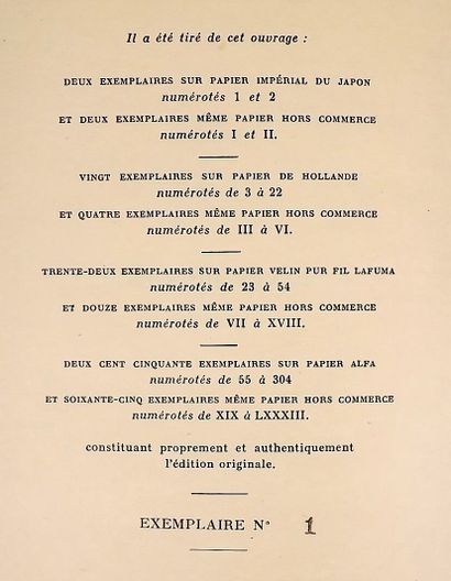 null BERAUD (H). PAVES ROUGES. Paris, Les Editions de France, 1934. In-12 broché.
	Edition...