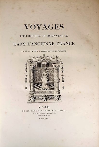 null TAYLOR (J.) - NODIER (Ch.). LANGUEDOC. Voyages pittoresques et romantiques dans...