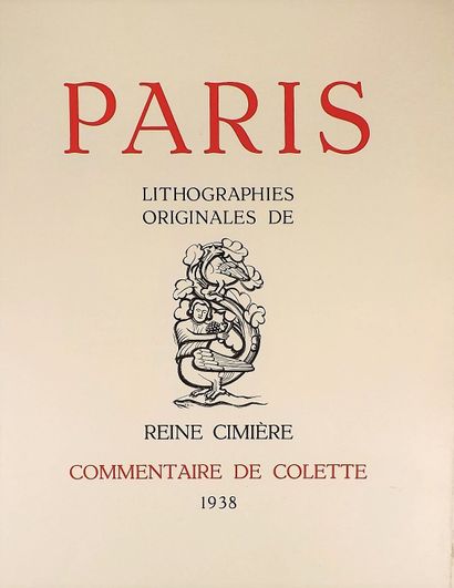 CIMIERE (Reine) - COLETTE. Paris. Paris,...