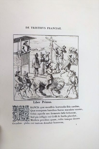 DE TRISTIBUS FRANCIAE. Libri Quatuor. Lugduni,...