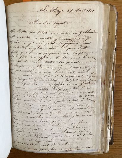 null BARON Alphonse BALLEYDIER
Collection of about 170 handwritten letters from Baron...