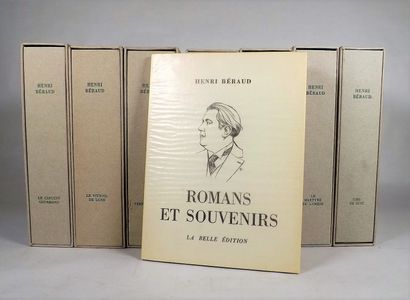 null BERAUD (H). ROMANS ET SOUVENIRS. Illustrés en couleurs de 100 aquarelles par...