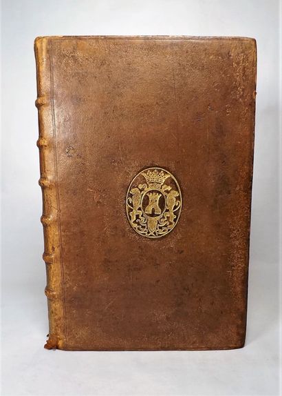 null MORERI (Louis). Le grand dictionnaire historique. 5 volumes in-folio, veau,...