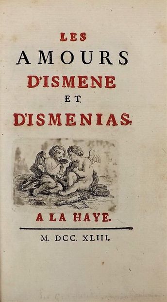null GODARD de BEAUCHAMPS (Pierre-François). Les Amours d'Ismene et d'Ismenias. La...