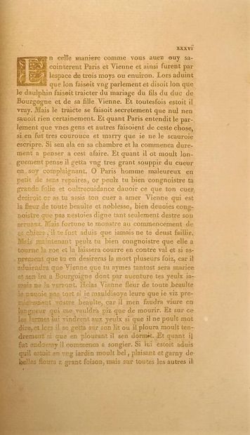 null TERREBASSE (Alfred de). Histoire du Chevalier Paris et de la Belle Vienne. Paris,...
