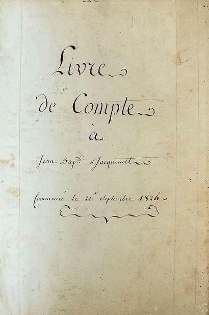 null Manuscrit - STATUT et nouveau règlement pour la Confrairie (sic) de Saint Joseph...