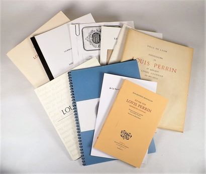 null BIBLIOGRAPHIE. Ensemble de documents sur Louis Perrin.
AUDIN (Marius). Impressions...