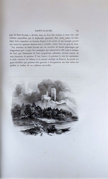 null TAYLOR (J.) - NODIER (Ch.). FRANCHE-COMTE. Voyages pittoresques et romantiques...